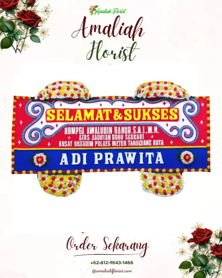 Papan Bunga Ucapan Selamat Talang Way Sulan